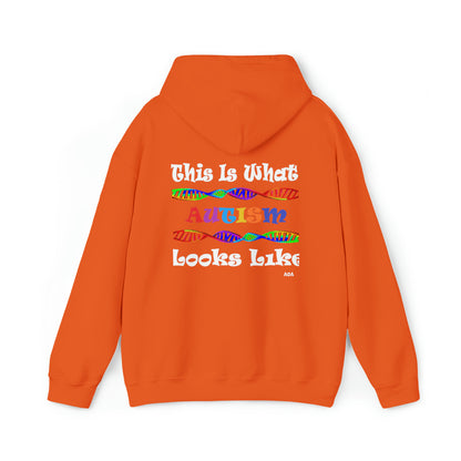 This is What Autism Looks Like Autism Awareness Unisex Heavy Blend™ Hooded Sweatshirt