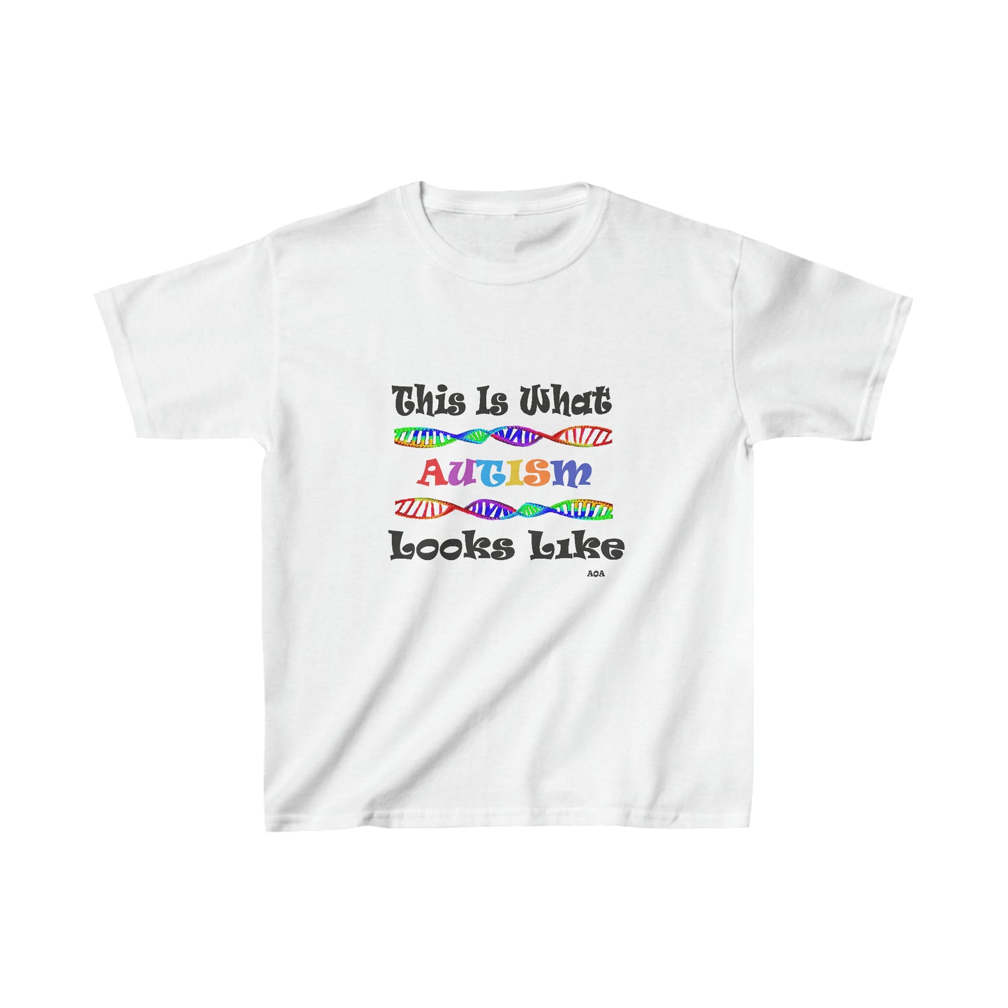 This is What Autism Looks Like - Autism Awareness Kids Heavy Cotton™ Tee