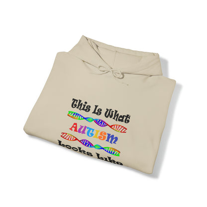 Double Sided - What Autism Looks Like/Million Stories Unisex Heavy Blend™ Hooded Sweatshirt