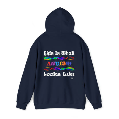 This is What Autism Looks Like Autism Awareness Unisex Heavy Blend™ Hooded Sweatshirt