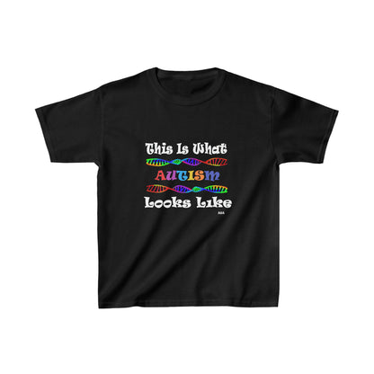 This is What Autism Looks Like - Autism Awareness Kids Heavy Cotton™ Tee