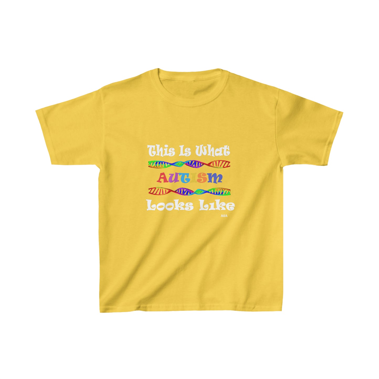 This is What Autism Looks Like - Autism Awareness Kids Heavy Cotton™ Tee