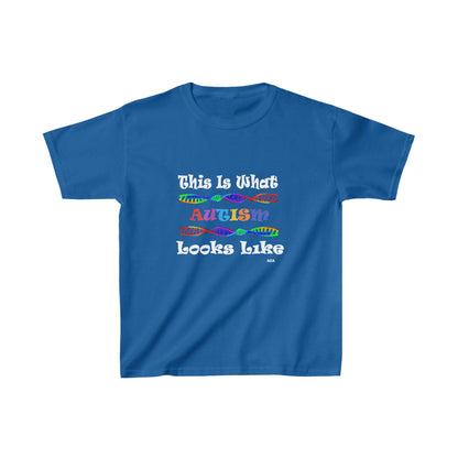 This is What Autism Looks Like - Autism Awareness Kids Heavy Cotton™ Tee