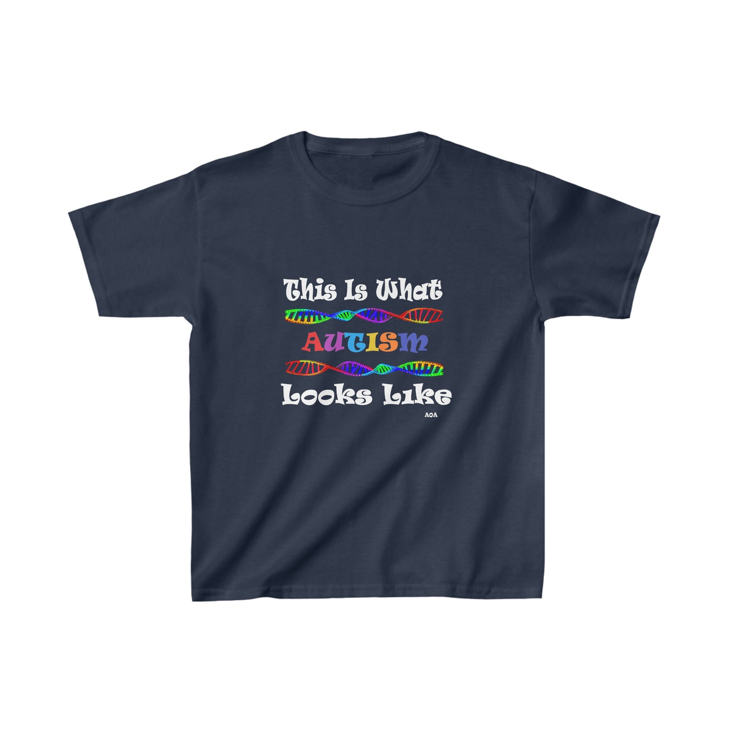 This is What Autism Looks Like - Autism Awareness Kids Heavy Cotton™ Tee