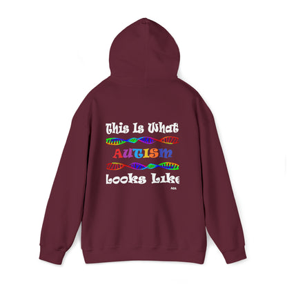 This is What Autism Looks Like Autism Awareness Unisex Heavy Blend™ Hooded Sweatshirt