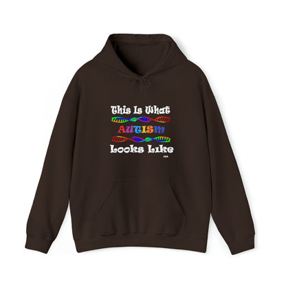 This is What Autism Looks Like Autism Awareness Unisex Heavy Blend™ Hooded Sweatshirt