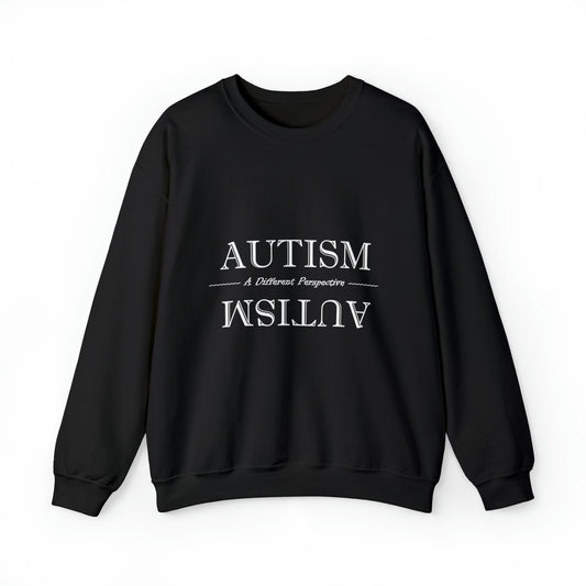 Une perspective différente Sensibilisation à l’autisme Unisex Heavy Blend™ Crewneck Sweatshirt