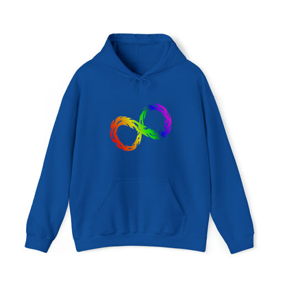 Rainbow Infinity Stylish Unisex Hoodie