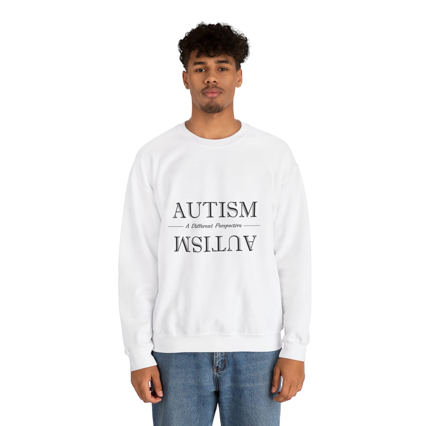 A Different Perspective Unisex Heavy Blend™ Crewneck Sweatshirt