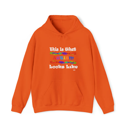 This is What Autism Looks Like Autism Awareness Unisex Heavy Blend™ Hooded Sweatshirt