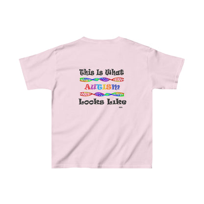 This is What Autism Looks Like - Autism Awareness Kids Heavy Cotton™ Tee