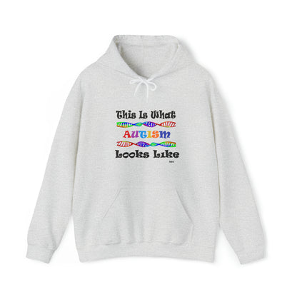 Double Sided - What Autism Looks Like/Million Stories Unisex Heavy Blend™ Hooded Sweatshirt