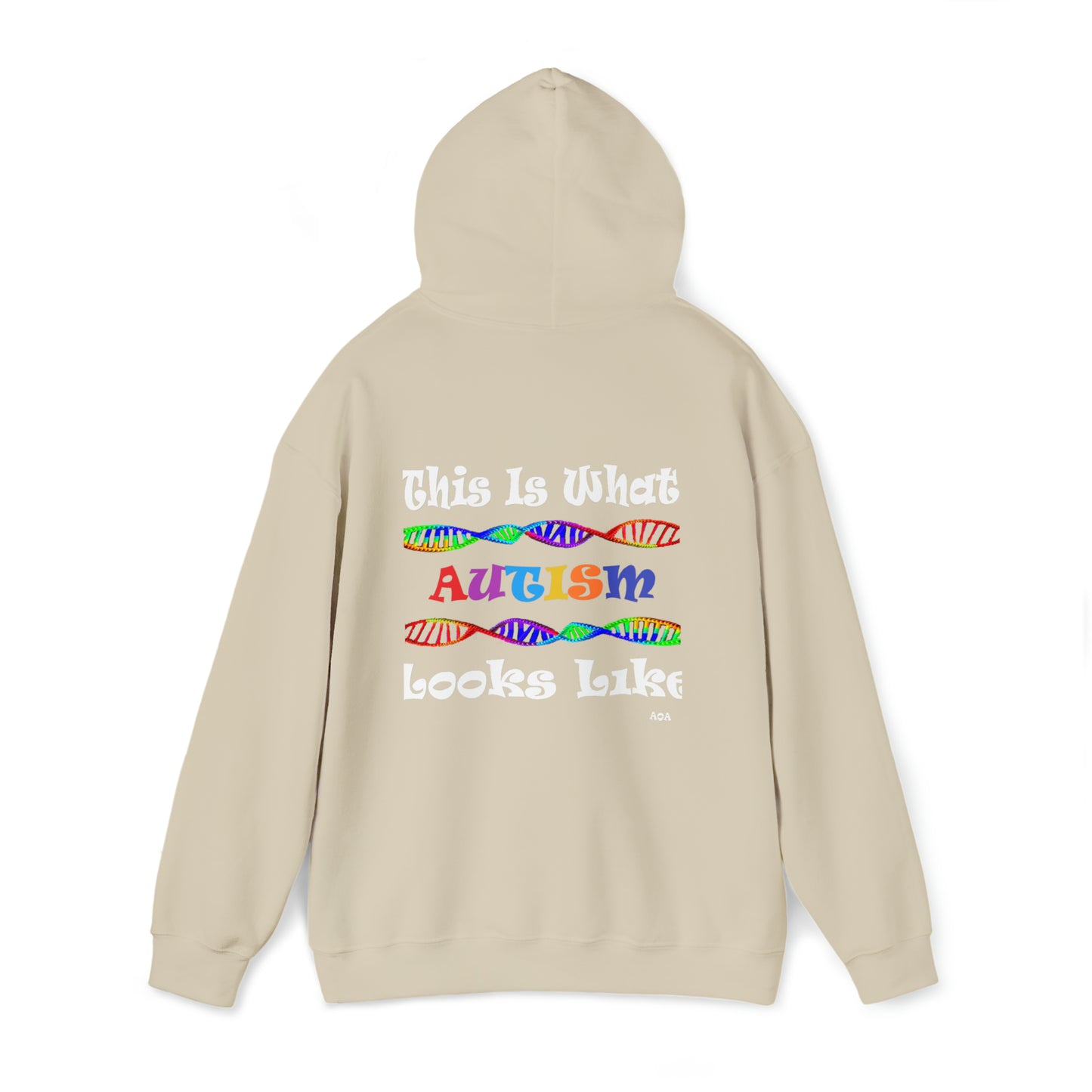 This is What Autism Looks Like Autism Awareness Unisex Heavy Blend™ Hooded Sweatshirt