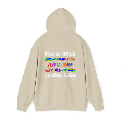 This is What Autism Looks Like Autism Awareness Unisex Heavy Blend™ Hooded Sweatshirt