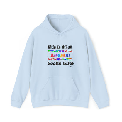 Double Sided - What Autism Looks Like/Million Stories Unisex Heavy Blend™ Hooded Sweatshirt