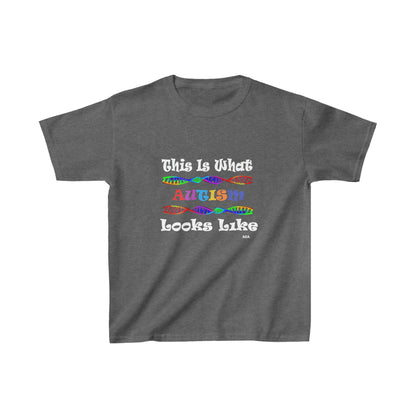 This is What Autism Looks Like - Autism Awareness Kids Heavy Cotton™ Tee