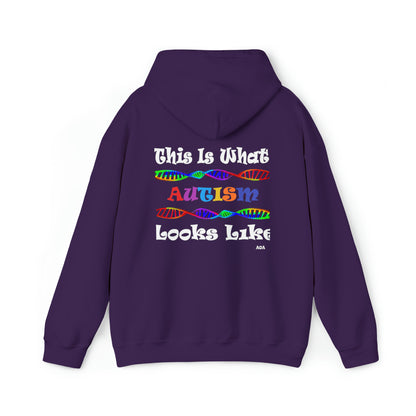 This is What Autism Looks Like Autism Awareness Unisex Heavy Blend™ Hooded Sweatshirt