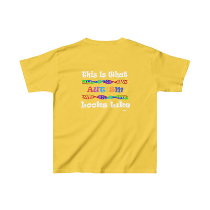 This is What Autism Looks Like - Autism Awareness Kids Heavy Cotton™ Tee