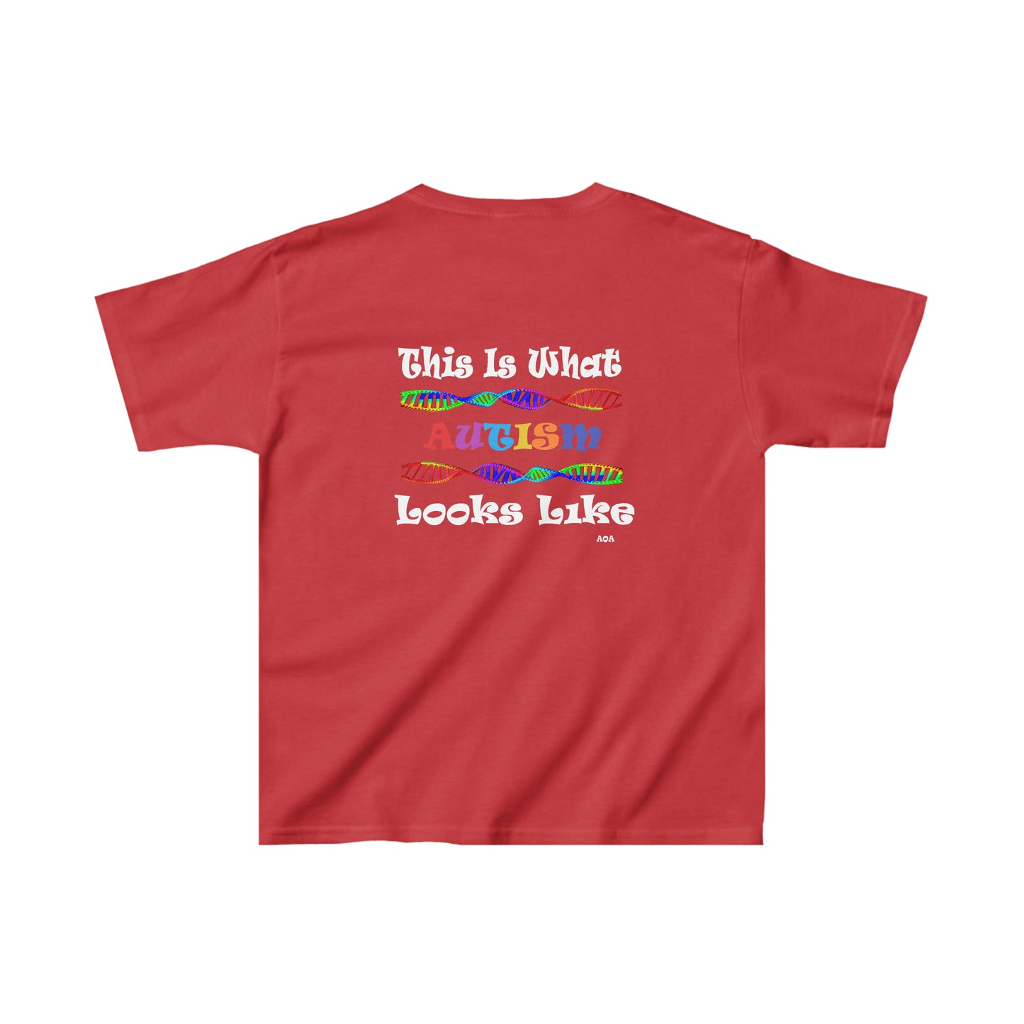 This is What Autism Looks Like - Autism Awareness Kids Heavy Cotton™ Tee