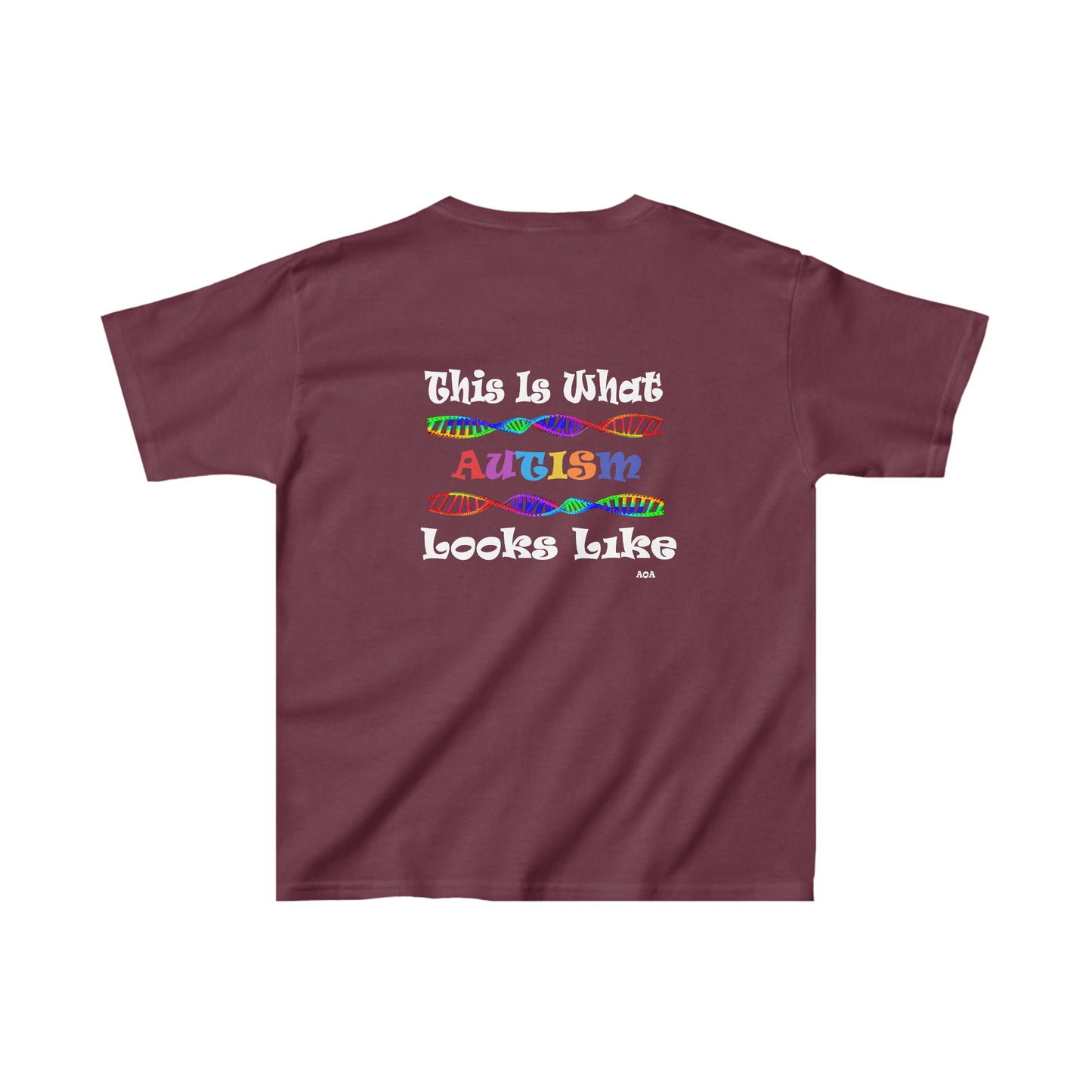 This is What Autism Looks Like - Autism Awareness Kids Heavy Cotton™ Tee