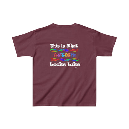 This is What Autism Looks Like - Autism Awareness Kids Heavy Cotton™ Tee