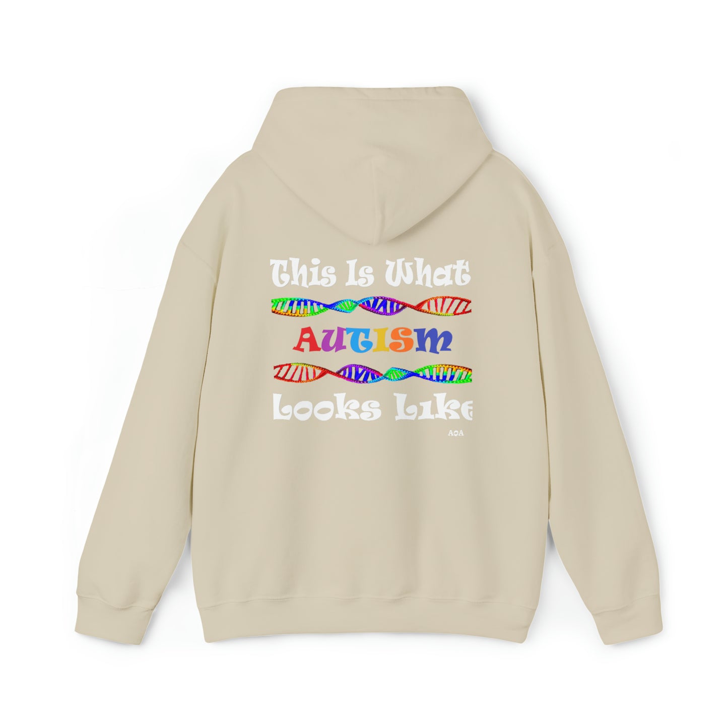 This is What Autism Looks Like Autism Awareness Unisex Heavy Blend™ Hooded Sweatshirt