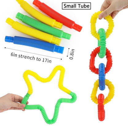 8 Piece Sensory Straw Set - Sensory Stim Toy for People with Autism, ADHD and Other Neurodivergent Conditons - Autism Apparel