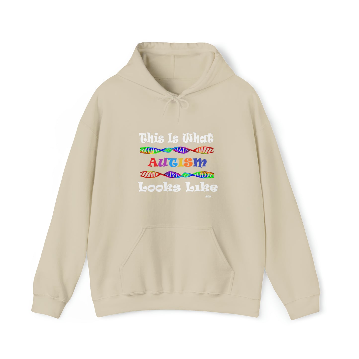 This is What Autism Looks Like Autism Awareness Unisex Heavy Blend™ Hooded Sweatshirt