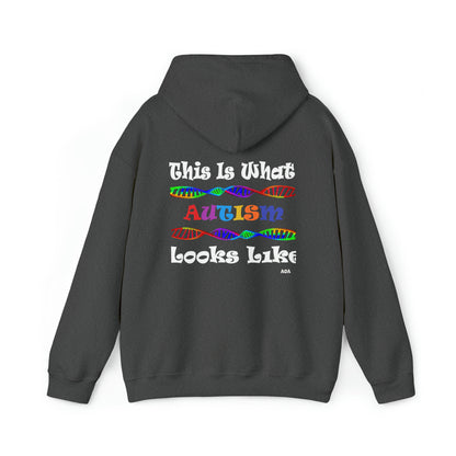 This is What Autism Looks Like Autism Awareness Unisex Heavy Blend™ Hooded Sweatshirt