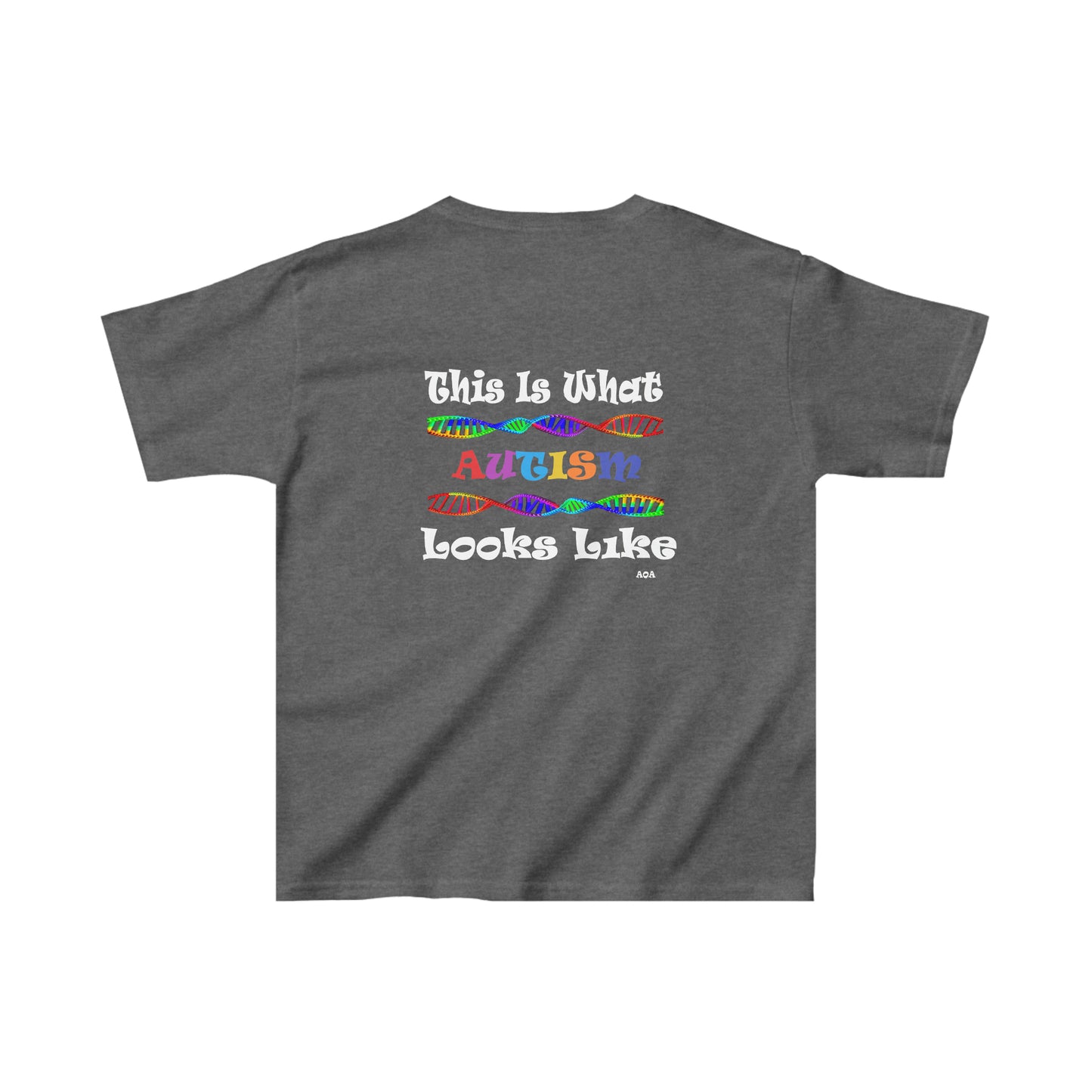 This is What Autism Looks Like - Autism Awareness Kids Heavy Cotton™ Tee