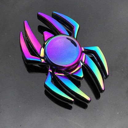 Autism Stim Toy - Metal Rainbow Fidget Spinner Colorful Anti-Anxiety Toy - Autism Apparel