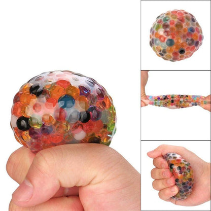 Autism Stim Toys - DNA Stress Balls Colorful Water Beads Squeeze Sensory Fidget Toy - Autism Apparel