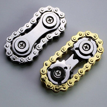 Chain and Sprocket Sensory Stim Fidget Spinner For Autism, ADHD, ADD - Autism Apparel