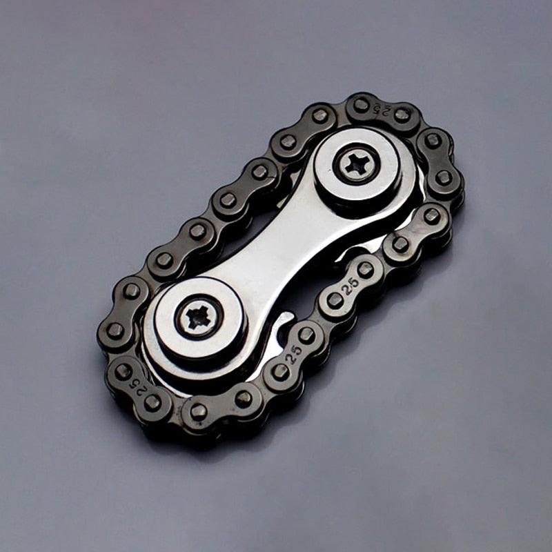 Chain and Sprocket Sensory Stim Fidget Spinner For Autism, ADHD, ADD - Autism Apparel