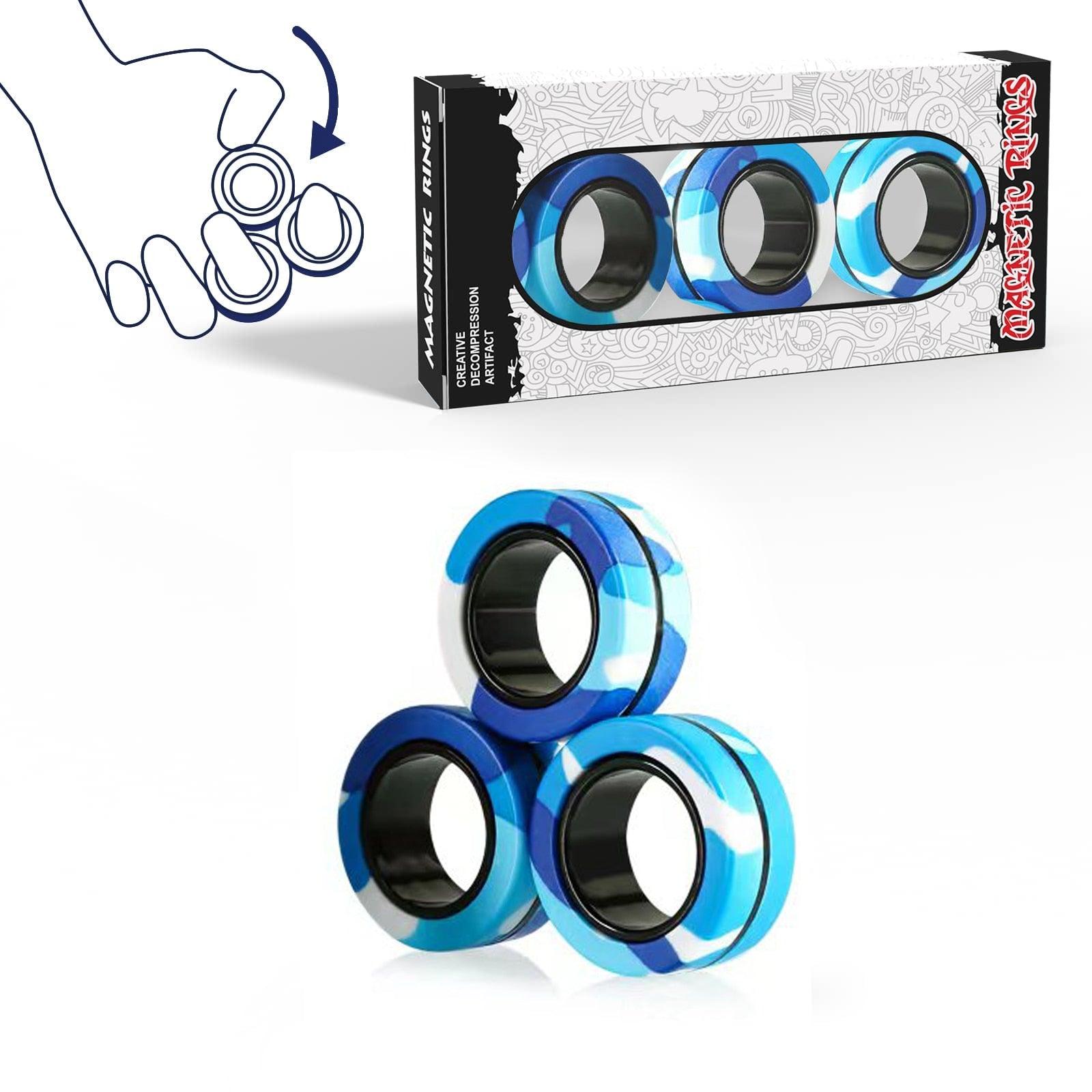 Magnetic 3 Piece Fidget Spinner for People with Autism, ADHD and Other Neurodivergent Conditions - Autism Apparel