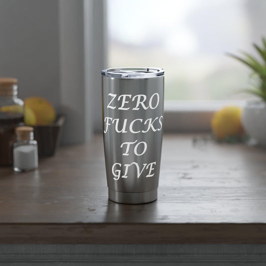 Zero Fucks to Give Vagabond 20oz Tumbler - Autism Apparel